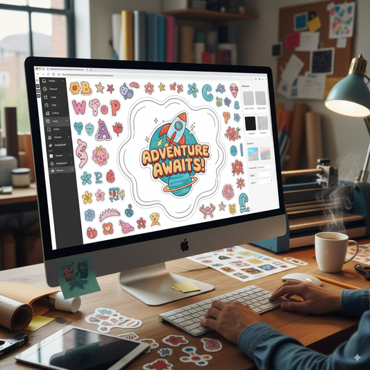 Diecut Sticker Builder